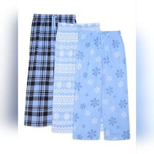 RESTOCKING THIS WEEK🛑Nwt Holiday Time Girls PJ Pants 3 PCs Set Sz M (8)